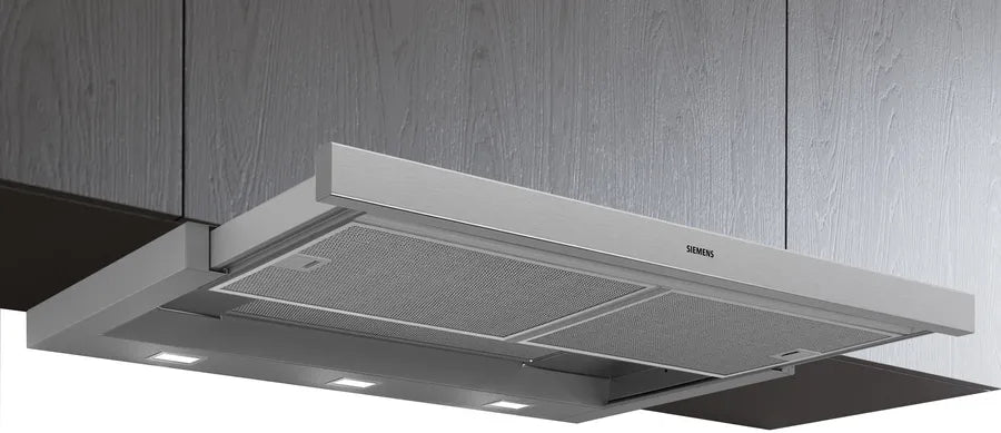 iQ300 telescopic cooker hood 90 cm Silver metallic