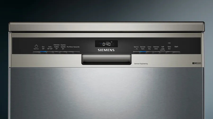 iQ500 free-standing dishwasher 60 cm Brushed steel anti-fingerprint