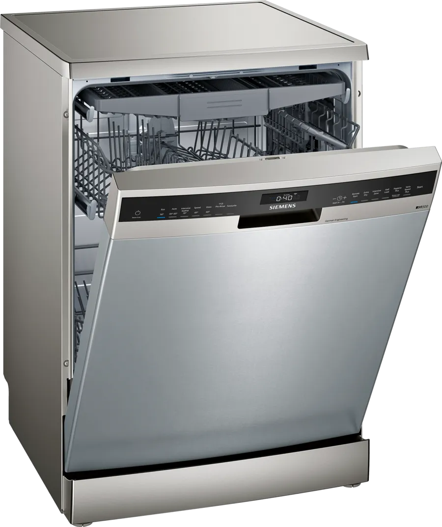 iQ500 free-standing dishwasher 60 cm Brushed steel anti-fingerprint
