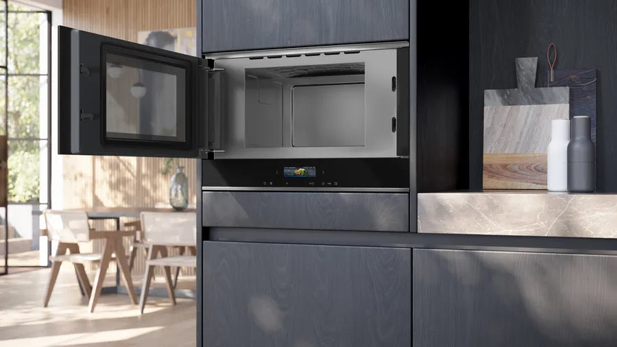 iQ300 Built-In Microwave Oven Stainless steel
