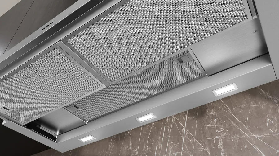 iQ300 telescopic cooker hood 90 cm Silver metallic