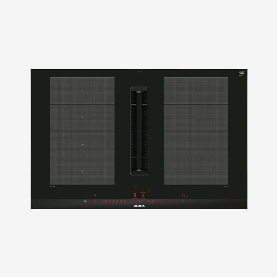 iQ700 Induction hob with integrated ventilation system 80 cm surface mount with frame