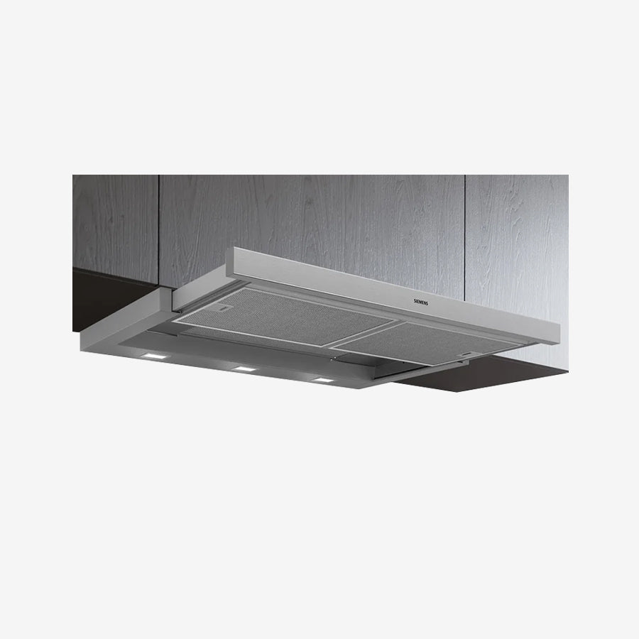 iQ300 telescopic cooker hood 90 cm Silver metallic