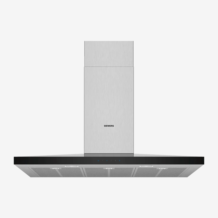 iQ300 wall-mounted cooker hood 90 cm Stainless steel
