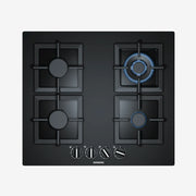 iQ500 Gas hob 60 cm Tempered glass, Black