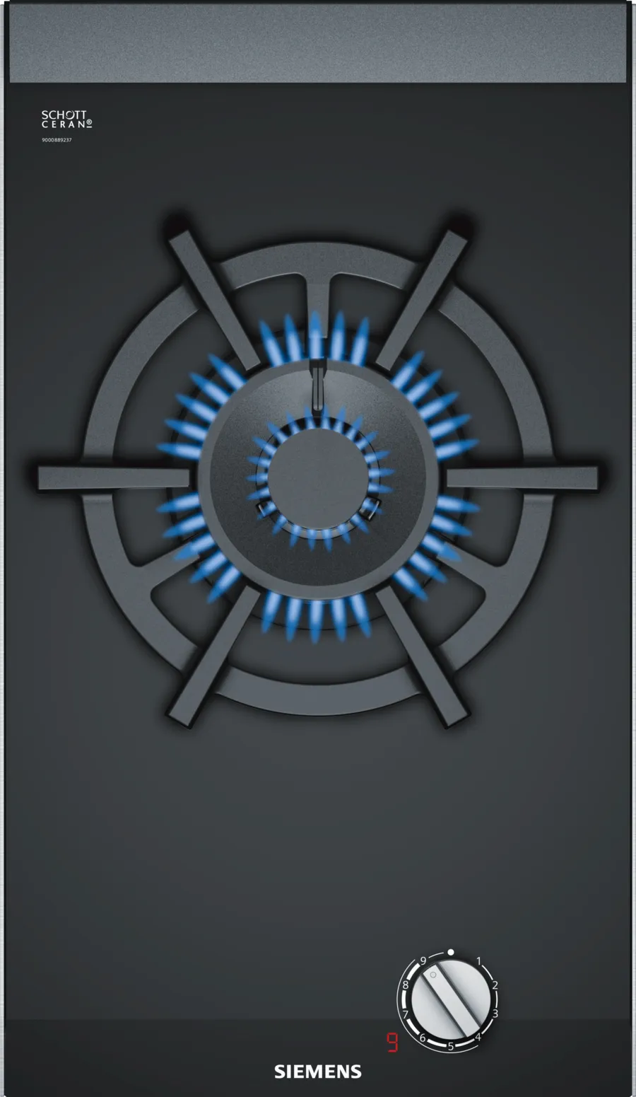iQ700 Domino Gas hob 30 cm Ceramic, Black