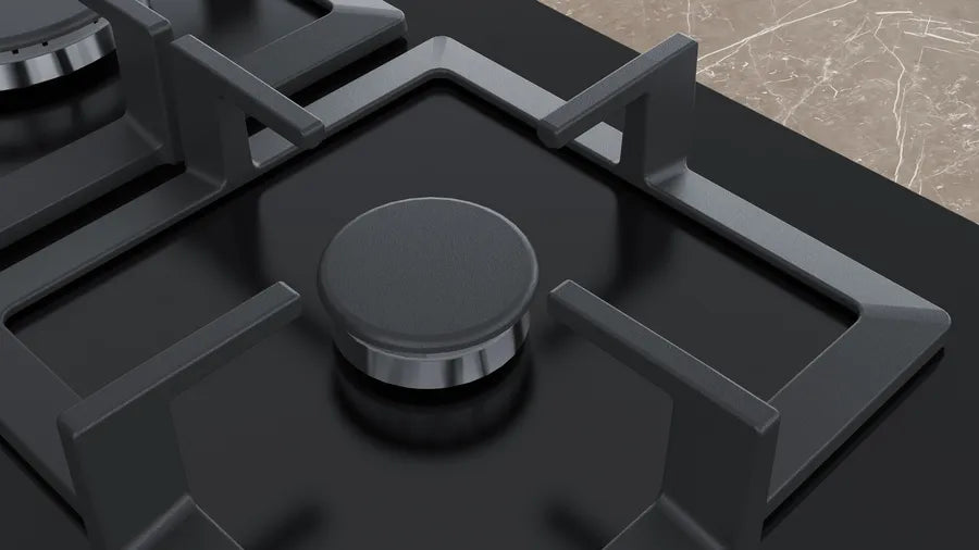 iQ500 Gas hob 60 cm Tempered glass, Black