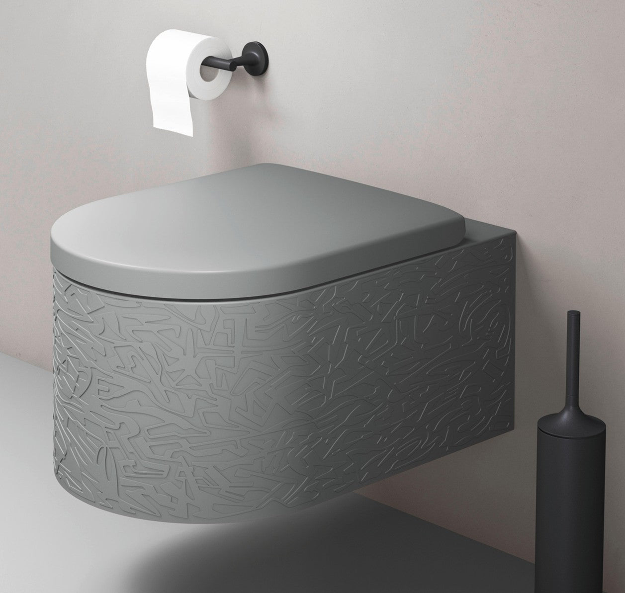 Wall-mounted toilet #250409