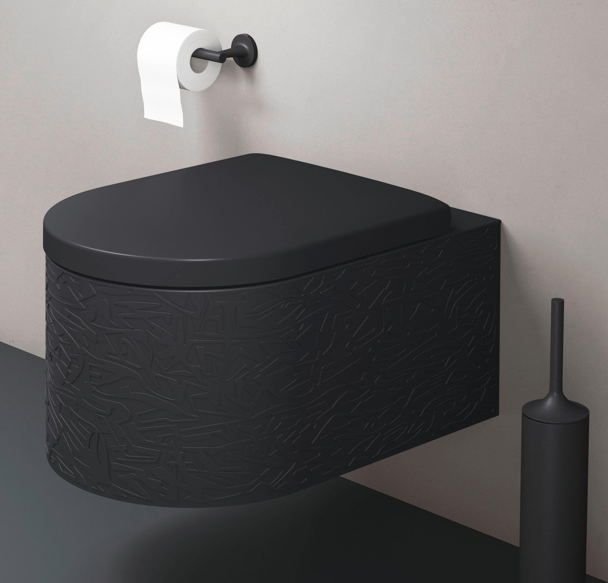 Wall-mounted toilet #250409