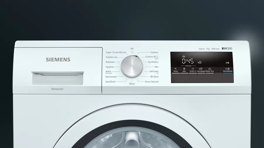 Leplatino.com : iQ300 washing machine| kg 1200 loader 7 rpm front